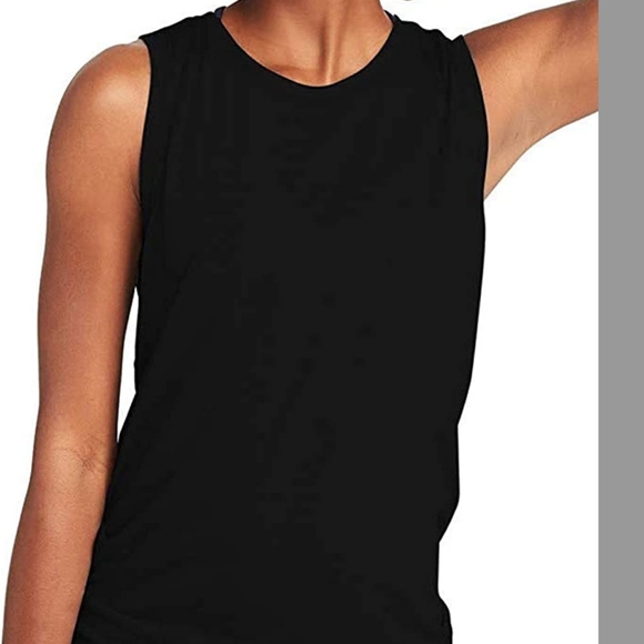 Black light weight sleeveless workout top - Picture 6 of 6